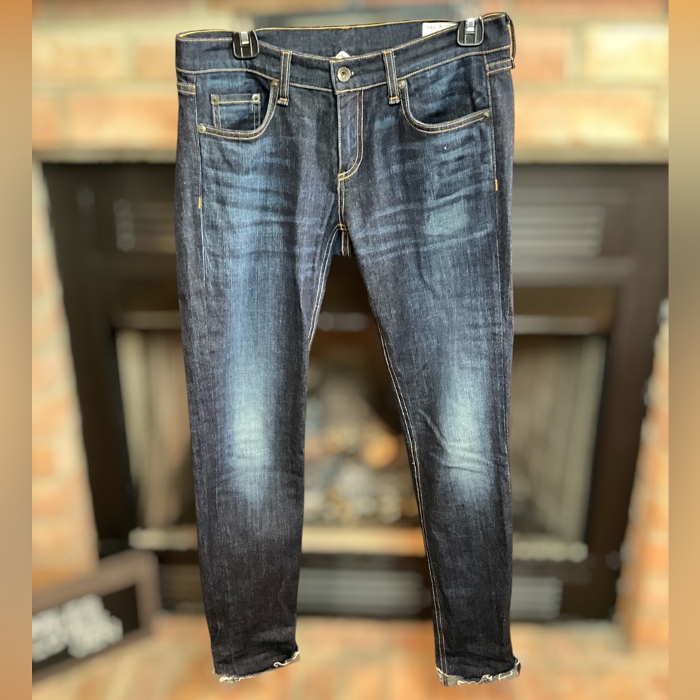 rag & bone Dark Wash Skinny Jeans, size 26